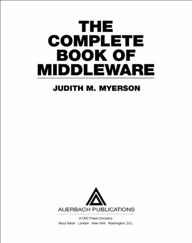 خرید و دانلود نسخه کامل کتاب The Complete Book of Middleware