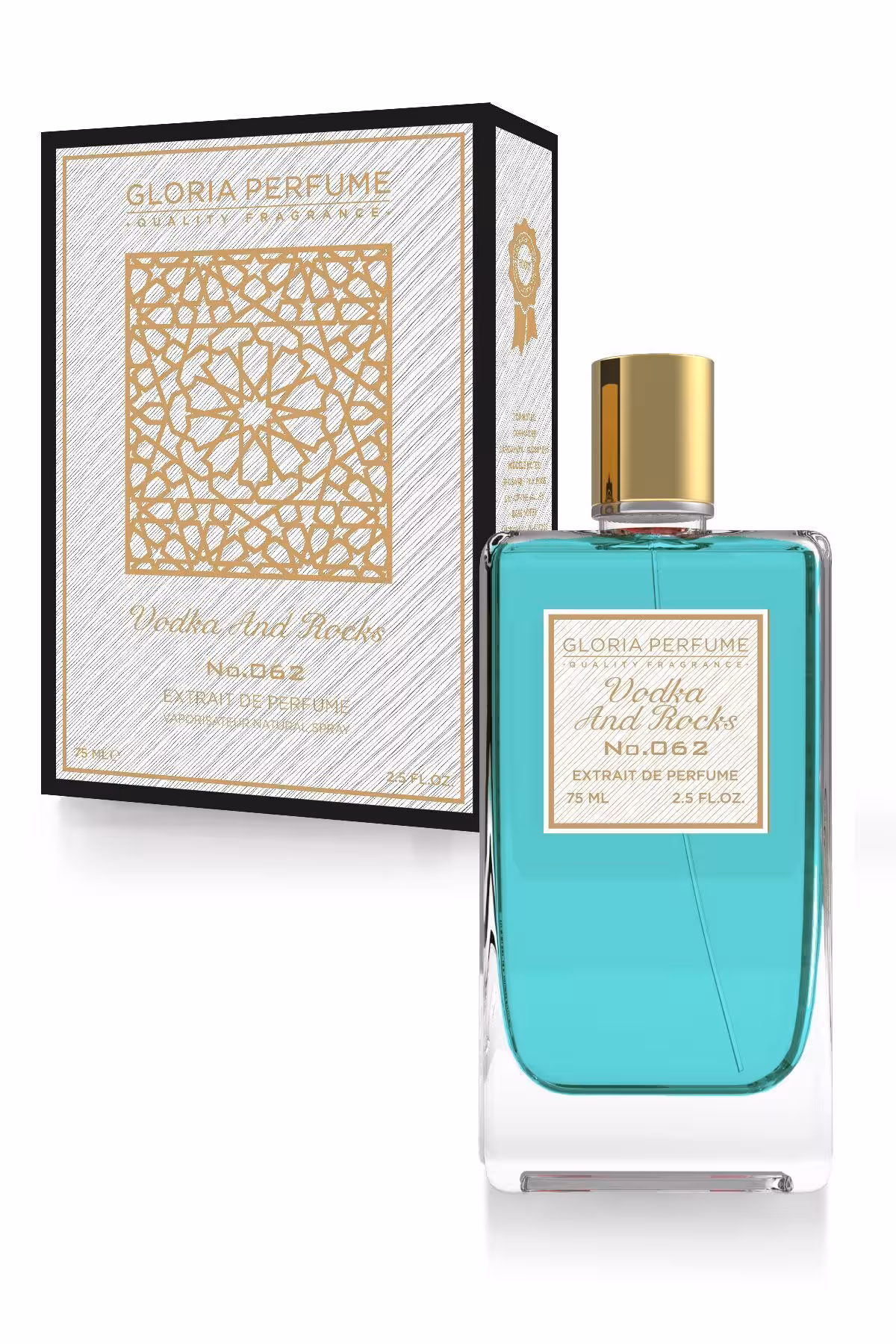 عطر مردانه و زنانه ودکا راک 75 میل ادوپرفیوم Gloria Perfume