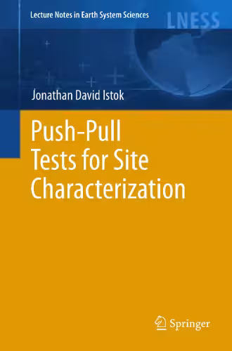 خرید و دانلود نسخه کامل کتاب Push-Pull Tests for Site Characterization