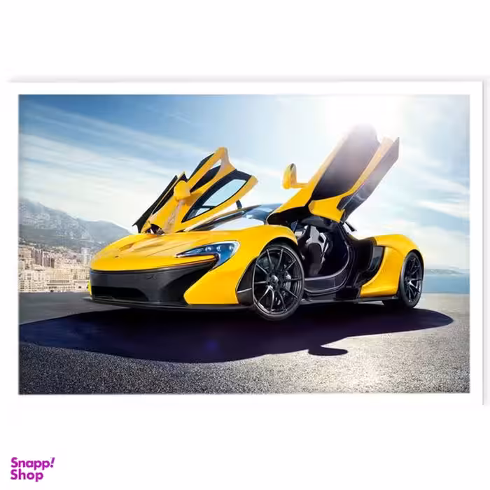 تابلو نوری بکلیت طرح ماشین mclaren مدل W4636