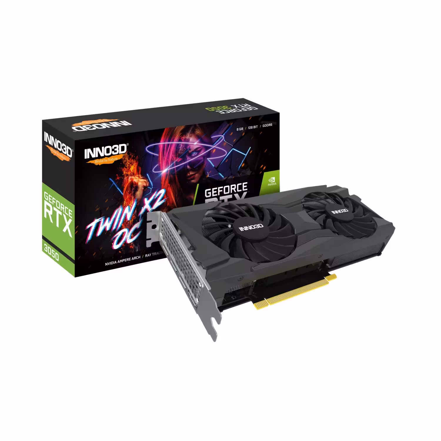 کارت گرافیک INNO3D RTX 3050 TWIN X2 8GB