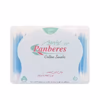 گوش پاک کن کتابی پنبه ریز بسته 200 عددی