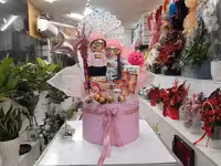 باکس دخترانه عروسک روسی دوقلو صورتی