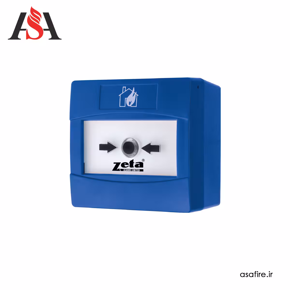 شستی آبی | شستی توقف اطفا | زتا ZT-CP4/B