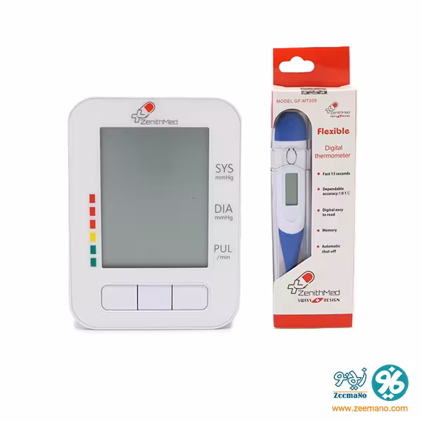 فشارسنج بازویی سخنگو زنیت مد مدل LD-579   تب سنج 509