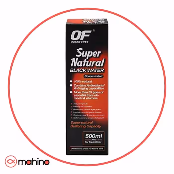 محلول بلک واتر طبیعی اوشن فری Super Natural Black Wtaer Ocean Free