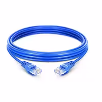 کابل 3 متر شبکه KAISER  تمام مس  CAT5  ضخیم و مقاوم  تک پک شرکتی
