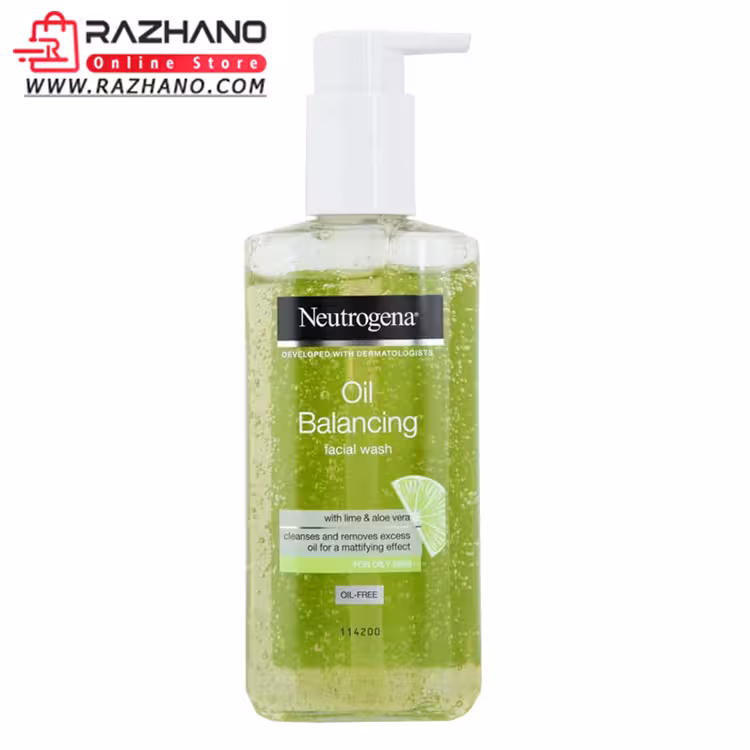 ژل شستشوی صورت نوتروژینا مدل Oil Balancing حجم 200 میلی لیتر