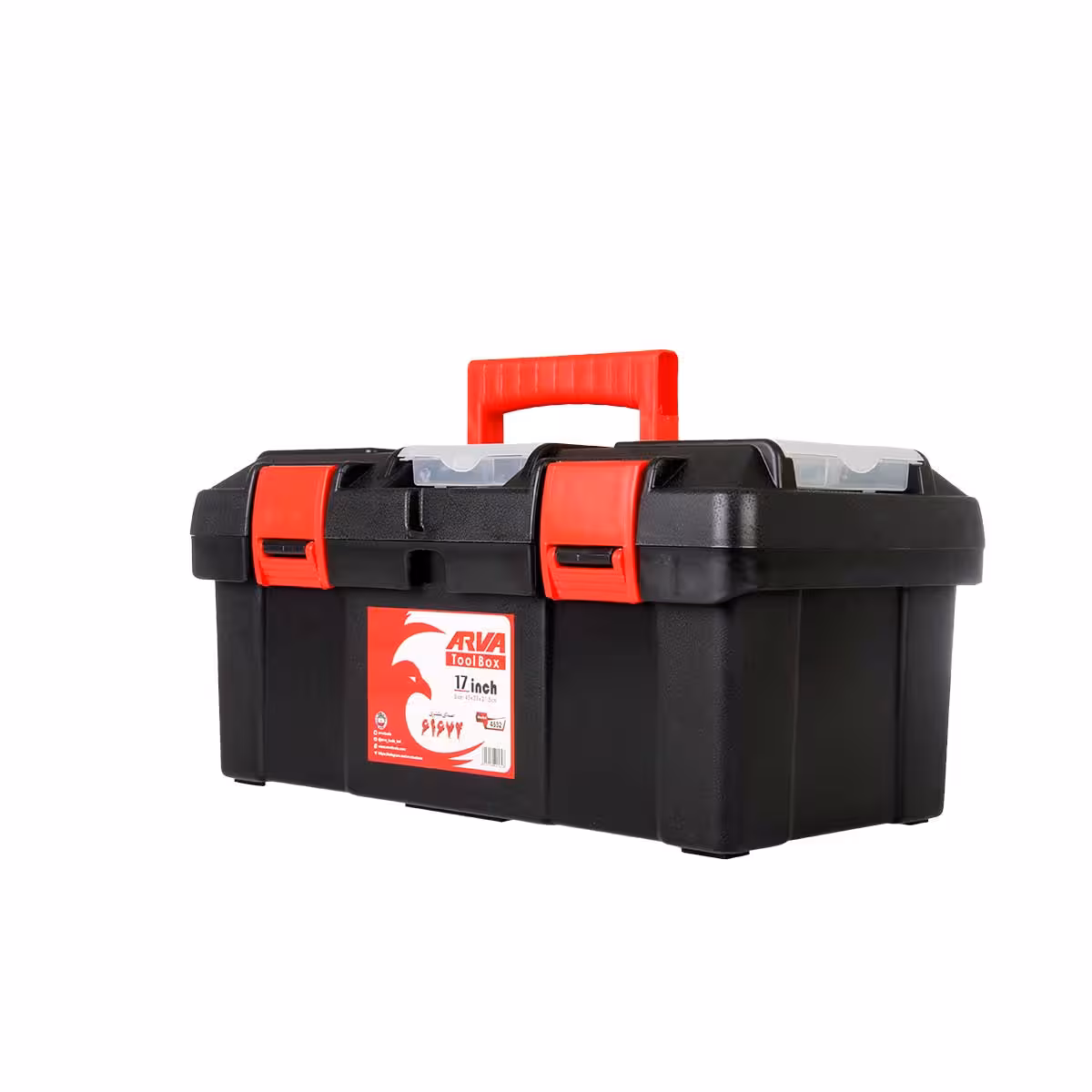 جعبه ابزار پلاستیکی 17 اینچی مدل 4532 آروا