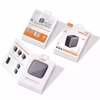 شارژر دیواری 100 وات 4 پورت الدینیو مدل Q408 به همراه کابل USB-C