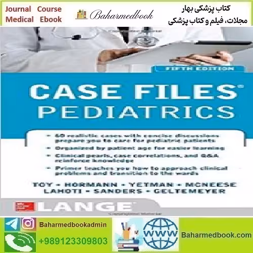 Case Files Pediatrics 2016 TRUE PDF price 1€ - کتاب پزشکی بهار