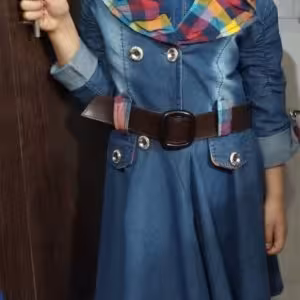 مانتوی لی دخترانه