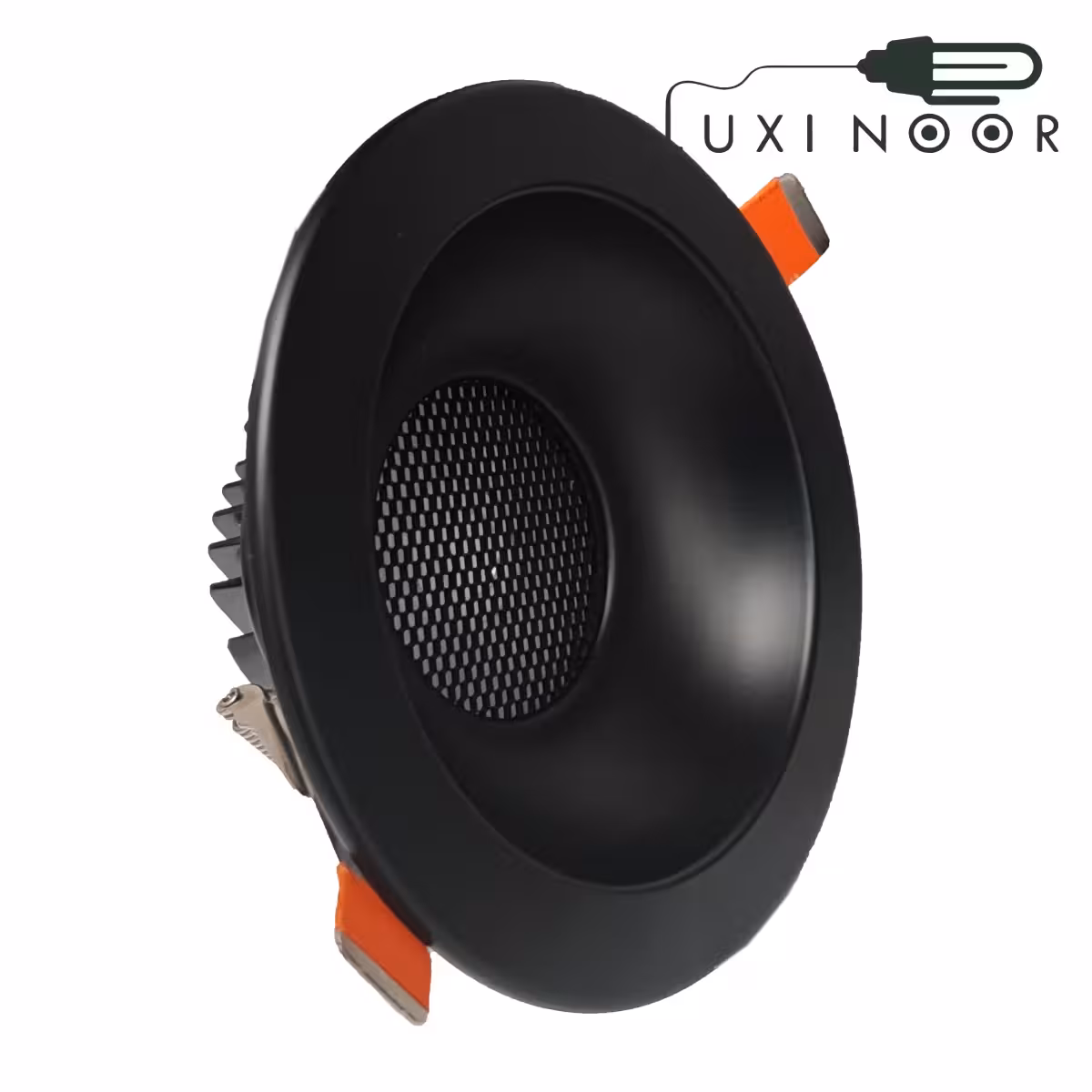 چراغ توکار اف ای سی مدل FEC-328-24W مشکی طرح پنتا