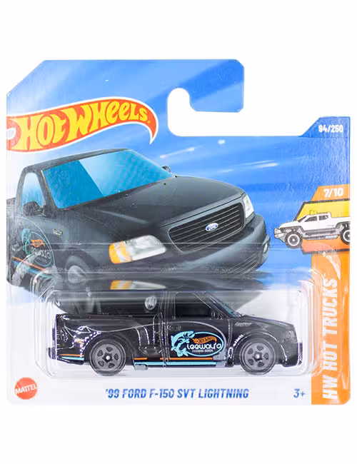 ماشین دکوری مدل 99Ford F-150 SVT Lightning Black برند Hot Wheels