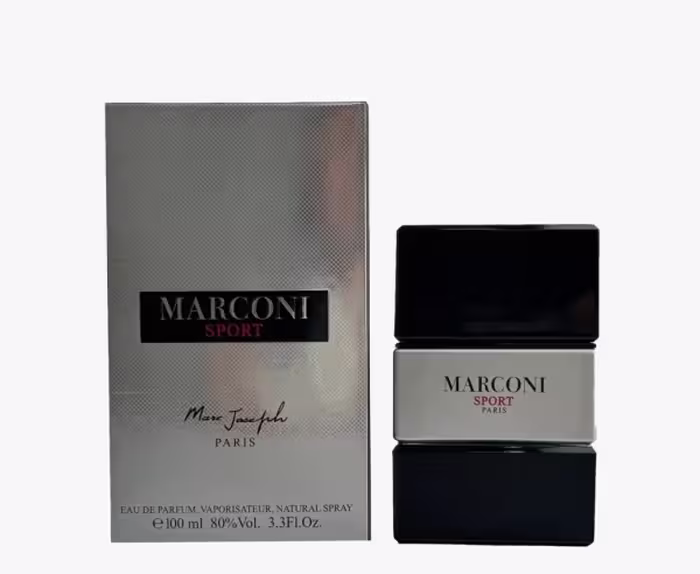 عطر ادکلن مردانه مارکونی اسپرت 100میل MARC JOSEPH MARCONI SPORT