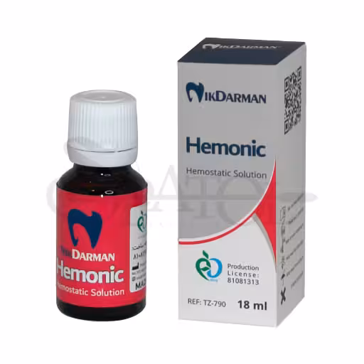 محلول قطره انعقاد خون نیک درمان Hemonic 25% Nik Darman