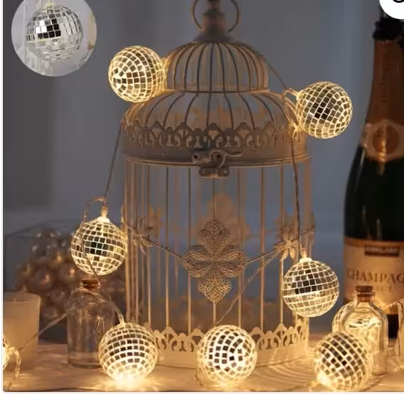 ریسه توپی-ریسه آیینه کاری شده توپی-ریسه جذاااب