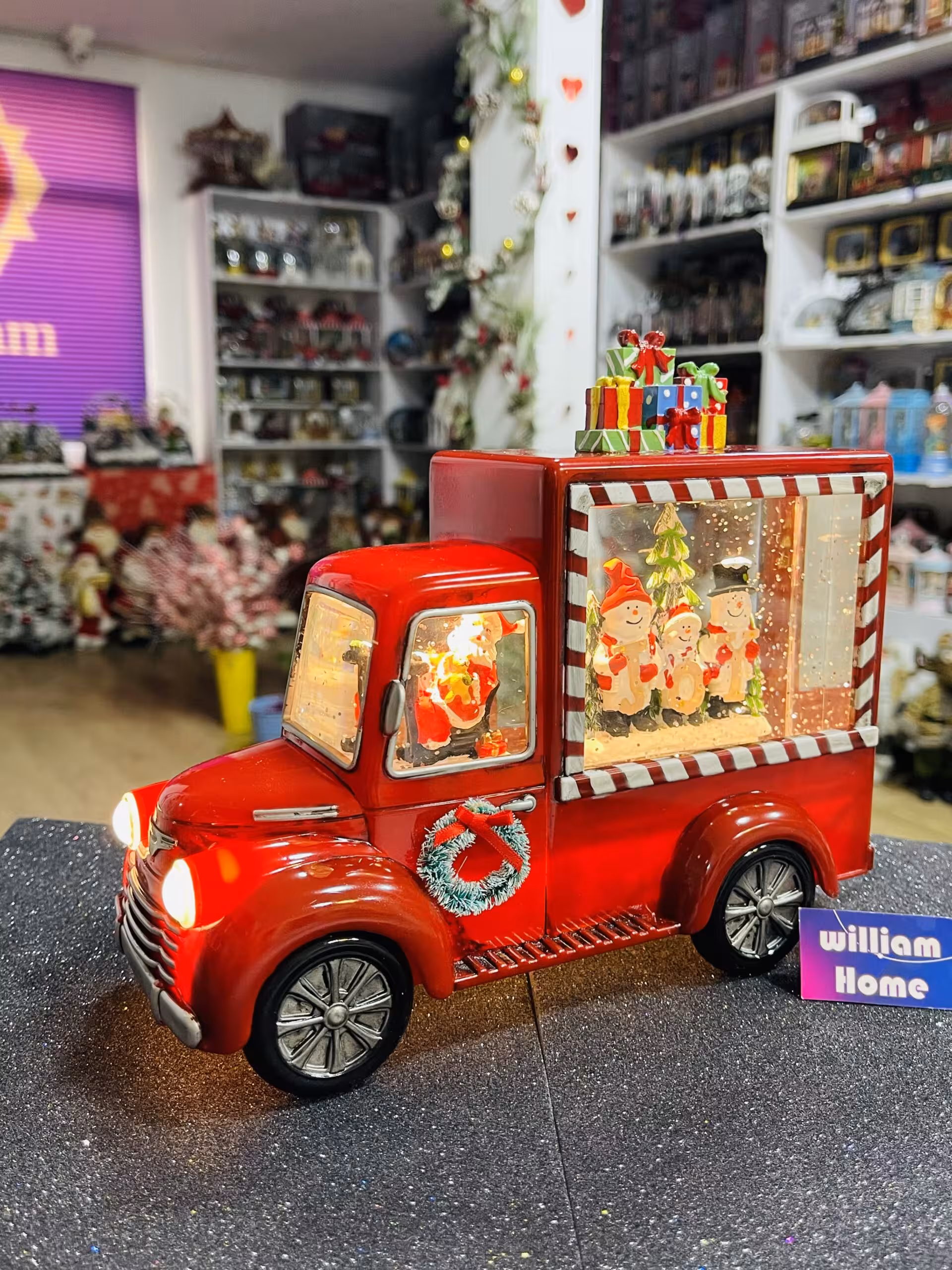 کامیون موزیکال بابانوئل و آدم برفی ها کریسمس