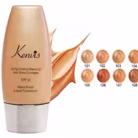 کرم پودر مات ضدآفتاب تیوپی spf30 کنویس