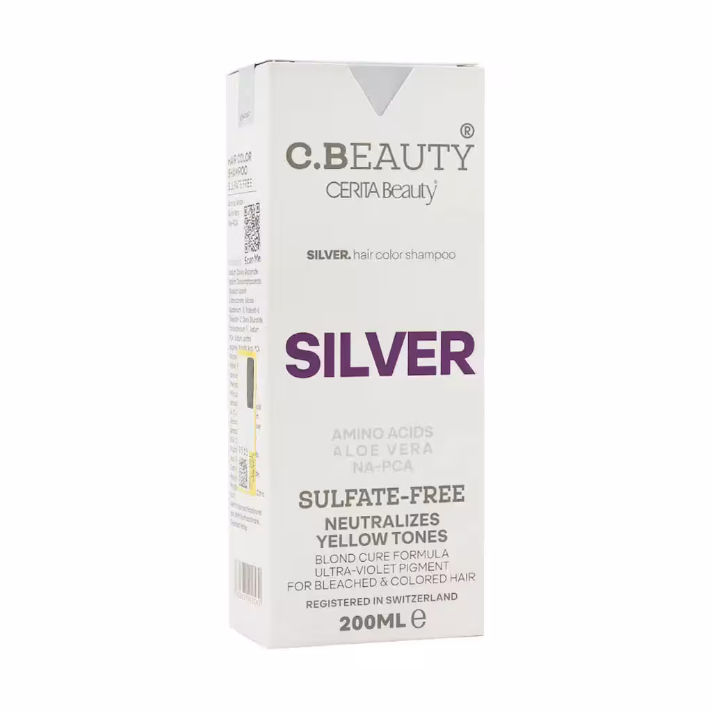 شامپو رنگساژ سریتا مدل Silver حجم 200 میلی لیتر