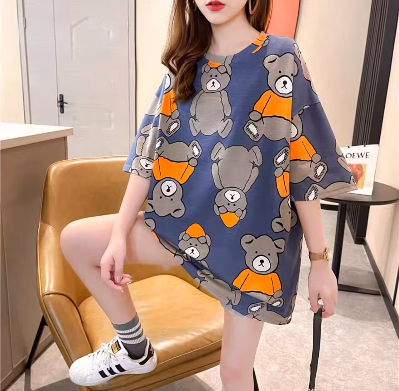 تیشرت لانگ تدی