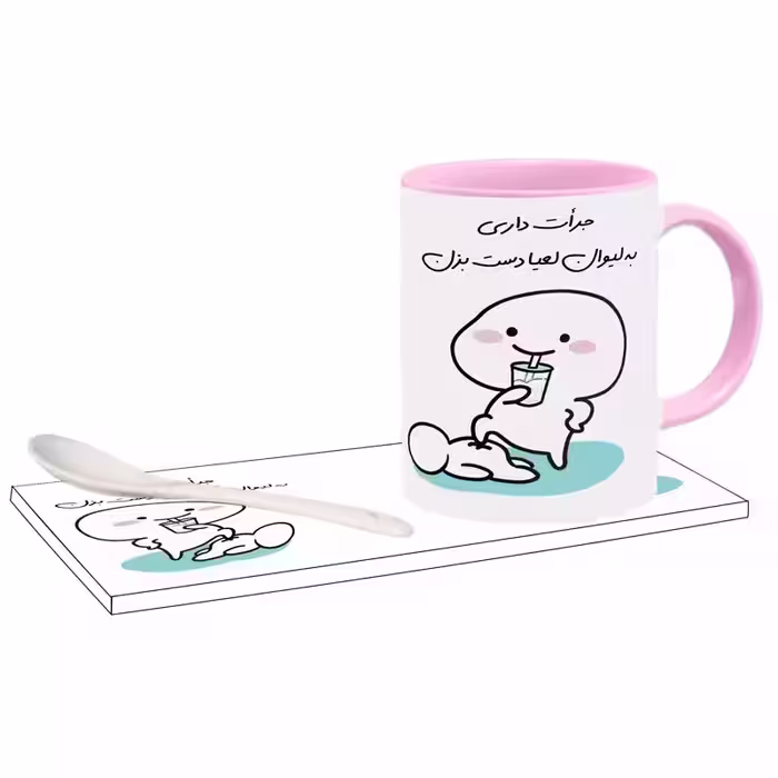 خرید ماگ-لیوان   جرات داری اسم لعیا بدون زیر لیوانی  ، . .