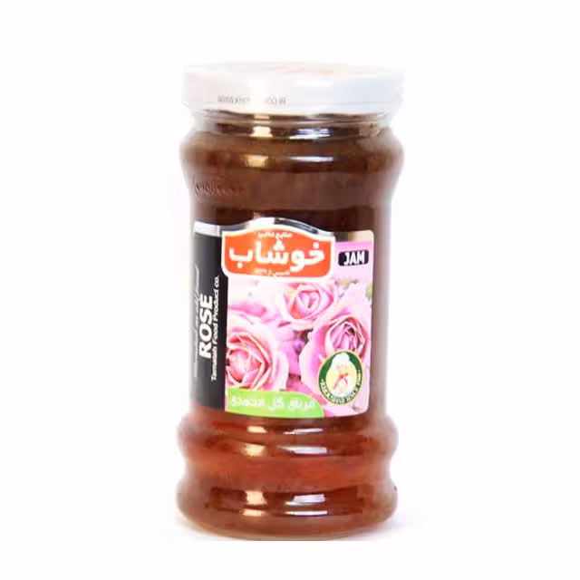 مربا گل محمدی خوشاب 720 گرمی