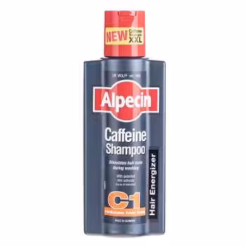 شامپو ضد ریزش مو آلپسین مدل Caffeine C1 حجم 375 میلی لیتر