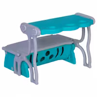 میز تحریر 2 کاره کودک رنگ سبز