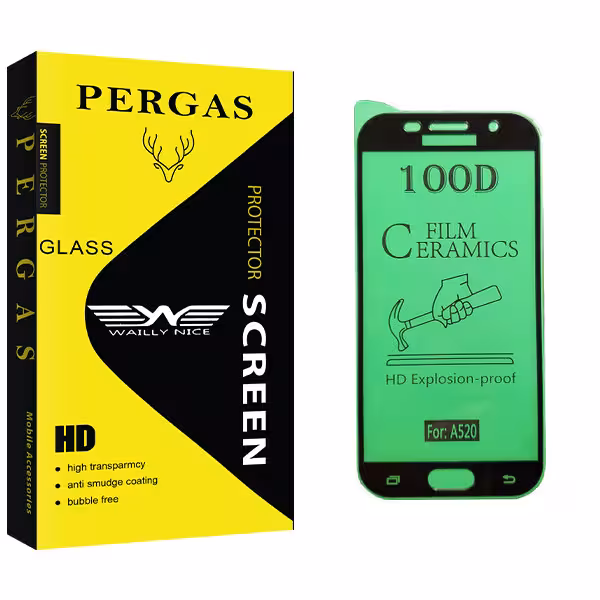 محافظ صفحه نمایش سرامیکی وایلی نایس مدل Pergas Glass مناسب برای گوشی موبایل سامسونگ Galaxy A5 2017/ A520