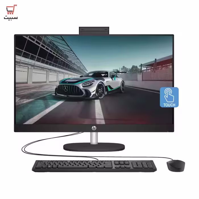 آل این وان 23.8 اینچی لمسی اچ پی مدل CR0126NH i7 1355U 16G 512SSD Intel Iris Xe FHD