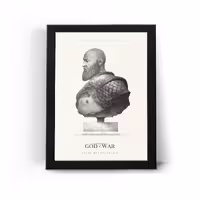 تابلو قاب گاد آف وار God of War