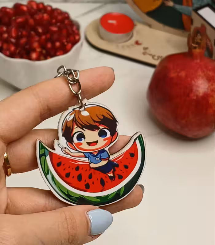 جاکلیدی پسر بچه چوبی