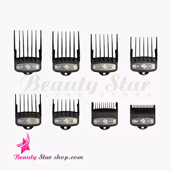 ست شانه ماشین اصلاح فلزی مشکی