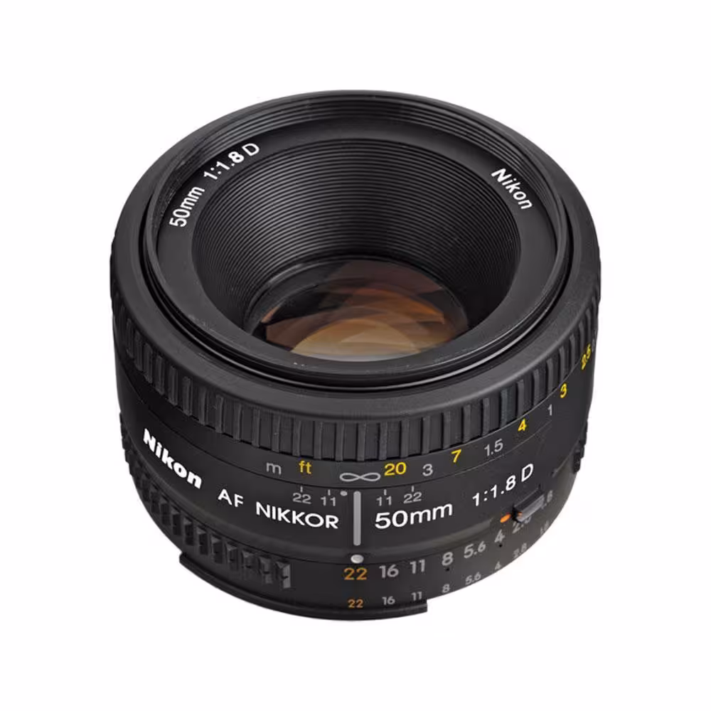 لنز نیکون Nikon AF NIKKOR 50mm f/1.8D Lens