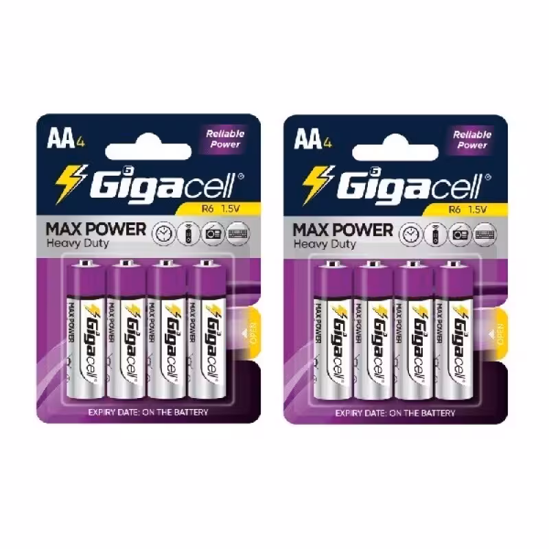 باتری قلمی گیگاسل مدل Max Power بسته 8 عددی