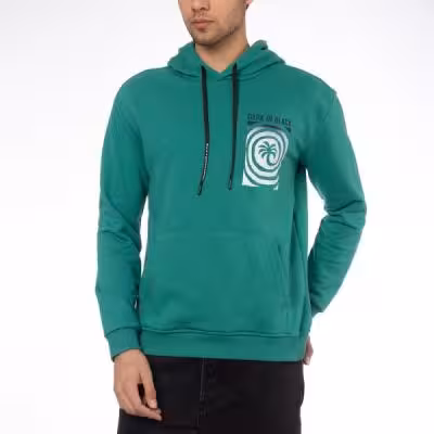 هودی مردانه ایزی دو مدل 8181 رنگ سبز