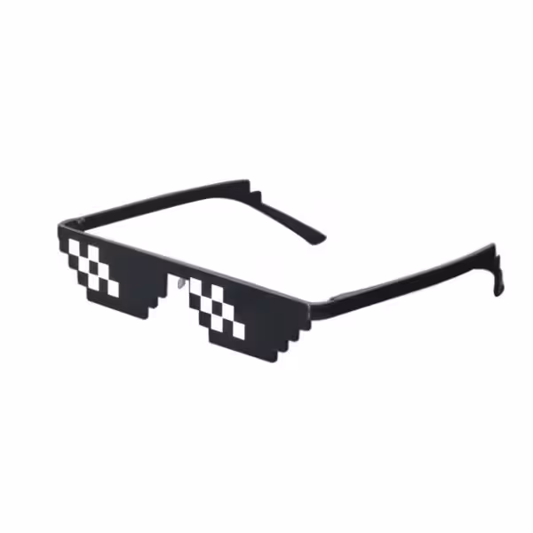عینک ام ال جی پیکسلی MLG Glasses Thug Life Black