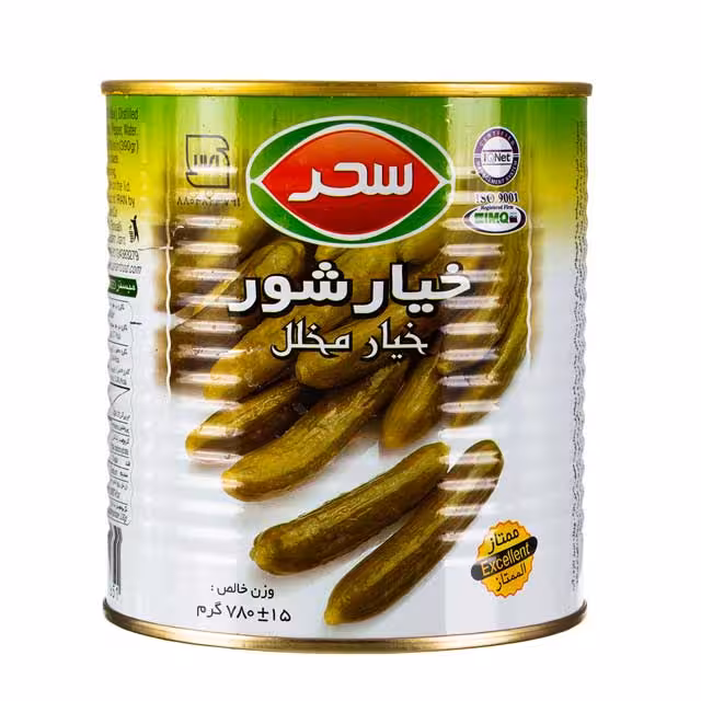 خیارشور ممتاز سحر 780 گرمی
