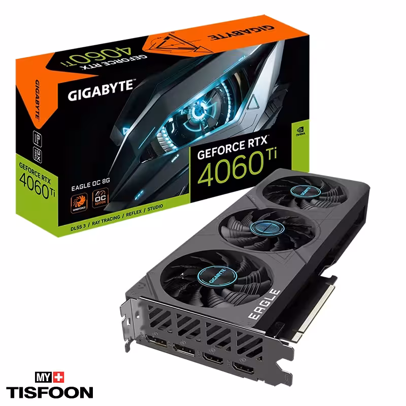 کارت گرافیک گیگابایت مدل GeForce RTX 4060 TI EAGLE OC 8G