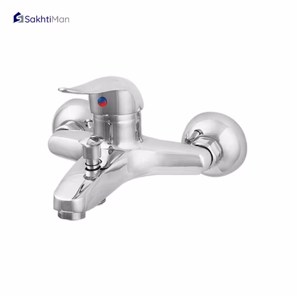 شیر دوش حمام اهرمی رنگ کروم