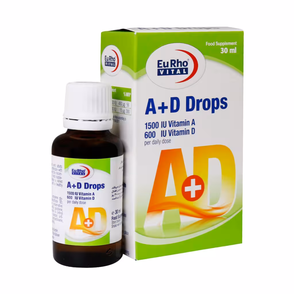 قطره خوراکی آ د یوروویتال A D Drops EurhoVital