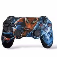 دسته بازی پلی استیشن 4 مدل Dualshock 4 High Copy طرح اسپایدر من
