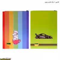 کلاسور 100 برگ فانتزی زیتون