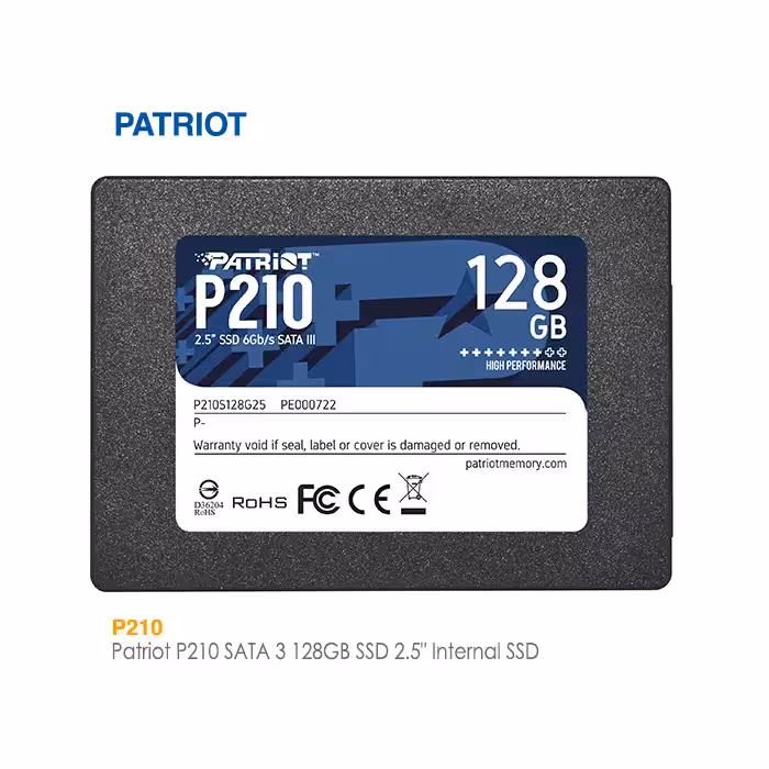 حافظه اس اس دی 128 گیگابایت پاتریوت P210