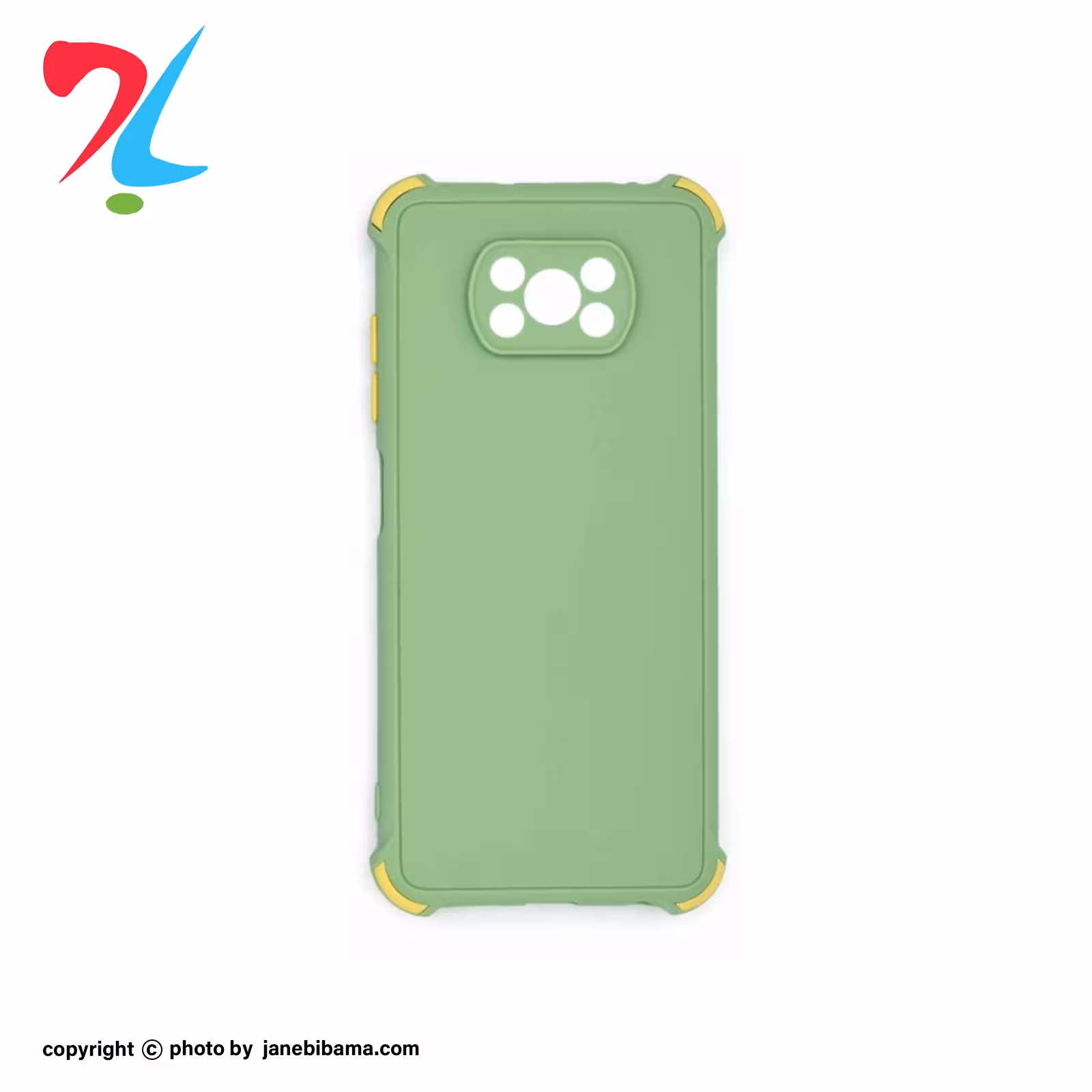 قاب TPU محافظ لنز دار شمعی مناسب برای شیائومی XIAOMI POCO X3 PRO -رنگ سبز پاستیلی