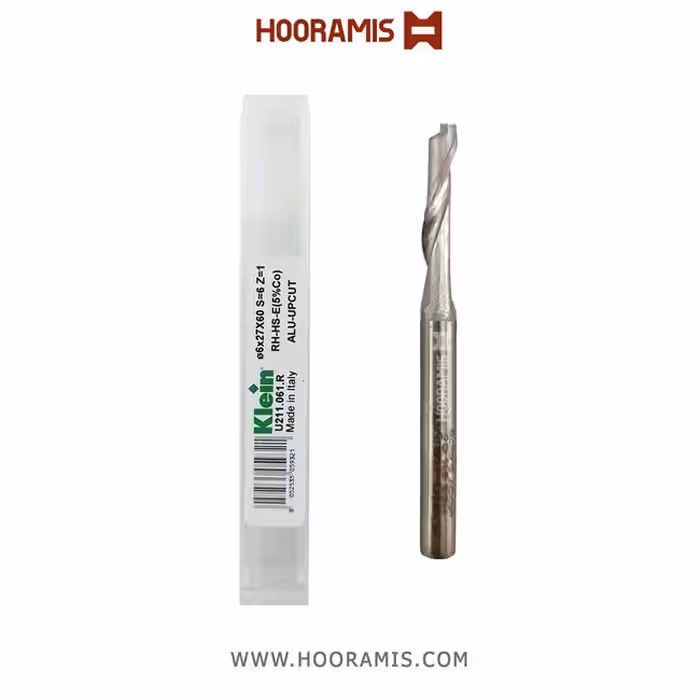 مته عمومی تک کاناله 6*70*27*6 از جنس HSS-E برند Klein ایتالیا