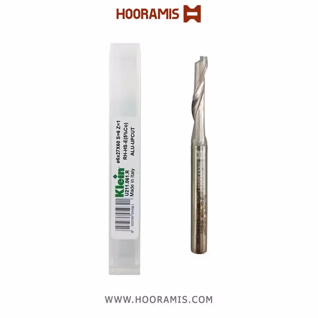 مته عمومی تک کاناله 6*70*27*6 از جنس HSS-E برند Klein ایتالیا