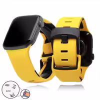 بند اپل واچ 42/44/45/49MM برند UAG زرد