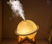 چراغ خواب دارای بخور سرد طرح  زحل